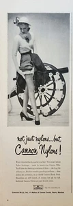 Cannon nylons 1947 anuncio vintage no solo nylons - Imagen 1 de 2