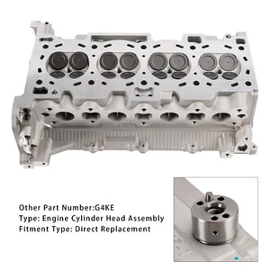 G4KE Engine Cylinder Head Assembly For Hyundai Azera Tucson Kia Forte 2.4L S11 - Picture 1 of 12