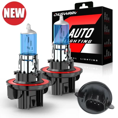 For Ford F150 STX XLT Cab Pickup 2004-14 9008/H13 Halogen Headlight Hi-Low Bulbs - Image 1 of 4