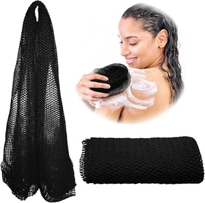 Adeton African Net Sponge Authentic Real Black Owned Exfoliating Bath Wash Cloth - Picture 1 of 6