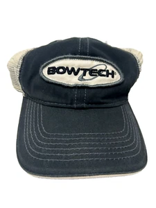 Bowtech Bows Archery Sports Hat Cap Strapback Black Mesh Back Eugene Oregon B1D - Picture 1 of 10