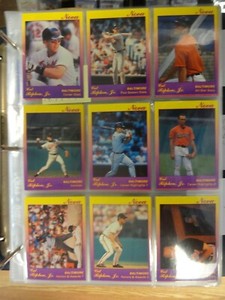 1991 Star Co. Nova 1/500 Cal Ripken Jr. Baseball 9 Card Set Baltimore Orioles