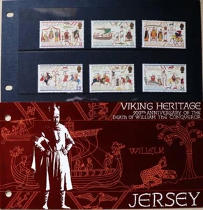 Jersey Stamps "Viking Heritage - 900th Anniversary" Presentation Pack 1987 - Picture 1 of 5