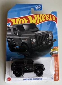 Land Rover Defender 90 gris oscuro Hot Wheels - Imagen 1 de 1