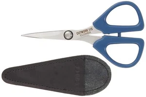 Japanese Clover Sewing TAILOR Scissors 115mm Cutwork Fabric Cutting Japan 36-666 - Picture 1 of 2