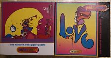 2 PETER MAX 9x7 100 Piece CEACO 1999 Puzzles - 'Magical Moment' & 'Love' - NEW