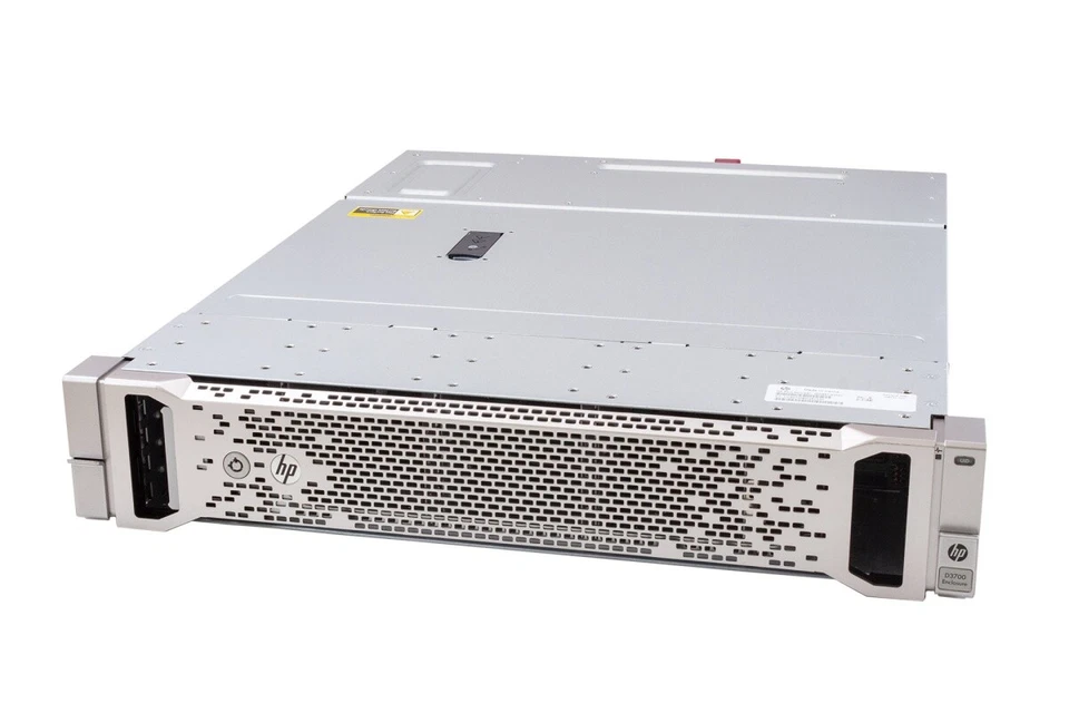 HPE D3700 Disk Enclosure, 25xSFF Storage, 2x IO Modules 12G SAS DP, 2x 460W - Image 1 of 4