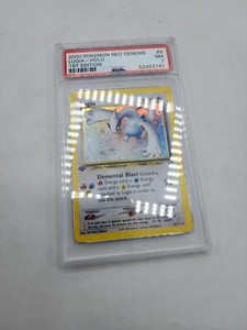2000 Pokemon Neo Genesis 1st Edition Lugia Holo #14 PSA 7 NM