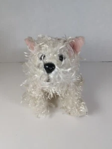 Webkinz Lil' Kinz White Terrier HS106 Ganz Dog No Code - Picture 1 of 7