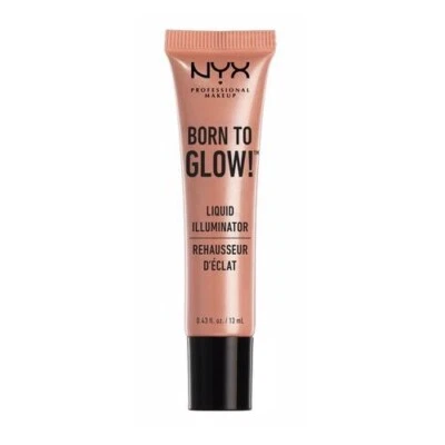 02 GLEAM NYX BORN TO GLOW LIQUID ILLUMINATOR MINI HIGHLIGHTER CHAMPAGNE TRAVEL - Image 1 of 4