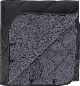 Large Warm Blanket with Sherpa Lining, Cold Weather Outdoor Blanket Windproof fo - Picture 1 of 12