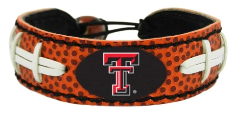 Texas Tech Red Raiders Classic Football Bracelet [NEW] Jewelry Wrist Necklace Cover