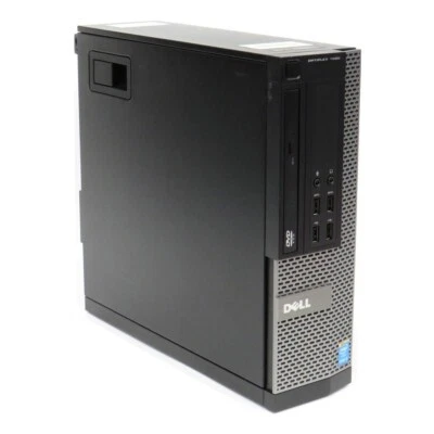Dell OptiPlex Desktop Computer PC Intel 2 Duo 4GB 250GB HDD WIFI DVD Windows 10 - Image 1 of 4