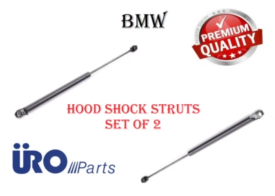 Juego de 2 soportes amortiguadores capó amortiguador puntal para BMW 325i,328i,M3,318i E36 URO Foto 1 de 4