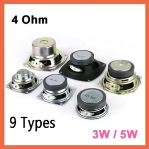 Small Speaker Loudspeaker 3W 5W Round Inside Magnet for USB Blue tooth 4 Ohm - Picture 1 of 13