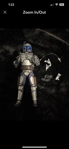 SH Figuarts Star Wars 6 inch Jango Fett (NO BOX) Cover
