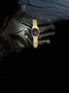 NIXON | HAPPY MEDIUM | THE MEDIUM TIME TELLER | STAINLESS STEEL | GOLD PLATED - Picture 1 of 3