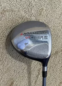 Adams Golf GT Tight Lies 363 RH 9 degrees Regular flex Grafalloy - Picture 1 of 9