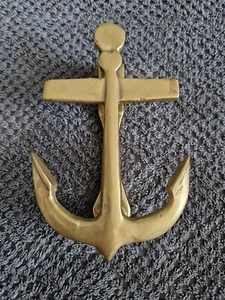 VINTAGE MESSING TÜRKNAUF, ANKER - Bild 1 von 11