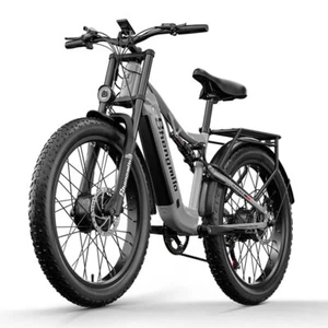 Bicicleta eléctrica 2000W 48V 17.5Ah Fat Tire Mountainbike 26 pulgadas Offroad City E-Bike - Imagen 1 de 23