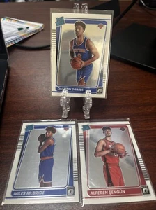 3 Lot 2021-22 Panini Donruss Optic NBA Grimes McBride Sengun Rated Rookie RC π - Picture 1 of 2