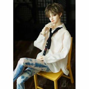 1/3 BJD Puppe komplettes Set hübscher Junge Kugelgelenk Körper Gesicht Make-up Perücke Augen Geschenk - Bild 1 von 4
