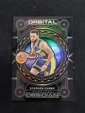 🥔Stephen Curry 2022-23 Panini Obsidian Orbital Electric Etch Orange /35