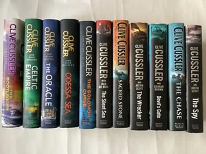Clive Cussler: 11 Hardback Bundle, Job Lot, Collection NUMA - Picture 1 of 23