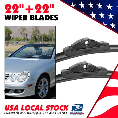 Limpiaparabrisas 22"/22" para Mercedes-Benz C230 2004-2007 Foto 1 de 4