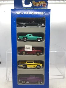 Hot Wheels “50’s Favorites”  5-Pack Diecast Car 🚘. 1995 # 15068 - Picture 1 of 12