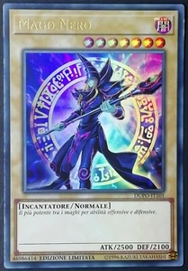 MAGO NERO Ultra Rara in Italiano (Dark Magician) DUPO-IT101 YUGIOH - Imagen 1 de 1