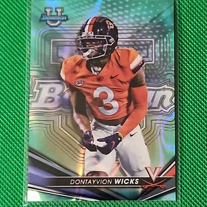 Bowman U #15 Dontayvion Wicks 2022 refractor de lava 178/199 Green Bay Packers radiocontrol - Imagen 1 de 2