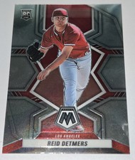 2022 Panini Mosaic Reid Detmers Rookie  Card Los Angeles Angels #227