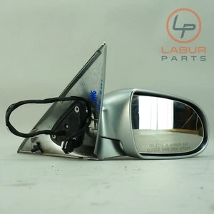 R171 05-08 Mercedes SLK Class Front Right Door Side Wing Mirror Silver C1638 - Picture 1 of 8