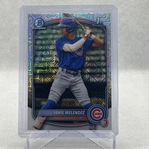 2025 Bowman Chrome Yahil Melendez 2025 Mojo Refractor BCP-222.    Chicago Cubs - Bild 1 von 2