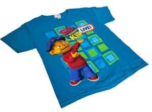 Gildan Jungen Sid The Science Kid Live Grafik blau Kurzarm Shirt Größe Small - Bild 1 von 3