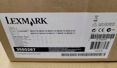 Lexmark Tray 35S0267 250-Sheet Tray NEW SEALED OEM - Image 1 of 3