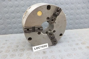 BISON 1761 SET-TRU 8'' 3 BACKEN DREHBANKFUTTER SCROLL LOC7690 - Bild 1 von 12