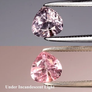 💎 0.76ct 5.3x5.2mm Pear Natural Color Change Garnet - Unheated, Africa Gemstone - Picture 1 of 6