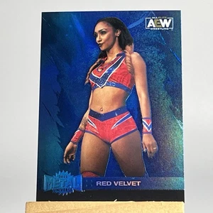 Red Velvet 2022 SkyBox Metal Universe AEW Blue Spectrum Card #14 - Picture 1 of 2