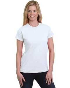 Bayside Women's Fine Jersey T-Shirt - Picture 1 of 6