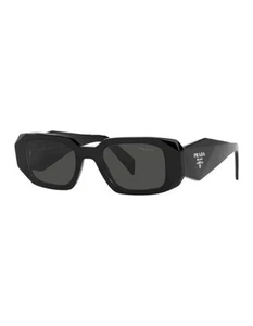 PRADA - SRP 17W-F - SCULTOREO BLACK UNISEX SUNGLESS - RRP$624 - Picture 1 of 8