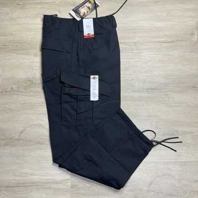 Tru-Spec Tactical Response Ripstop Cargo Pants Black Mens Large Regular NWT - Image 1 of 3
