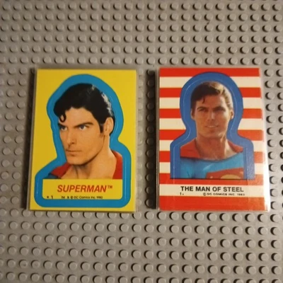 1980, 1983 topps superman 2 and 3 Sticker card sets complete  - Image 1 of 3