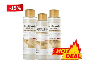 80ml Dr.Melaxin PEEL SHOT GLOW EXFOLIANT RICE AMPOULE - NIB - Picture 1 of 8