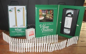 Abt. 56 Dorf Landstraße Laternenmasten weiß Lattenzaun VHS Display Führer Buch - Bild 1 von 7