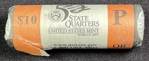 2005-P Oregon Quarter BU Rolls US Mint 50 State Quarter Orange Wrapper - Picture 1 of 5