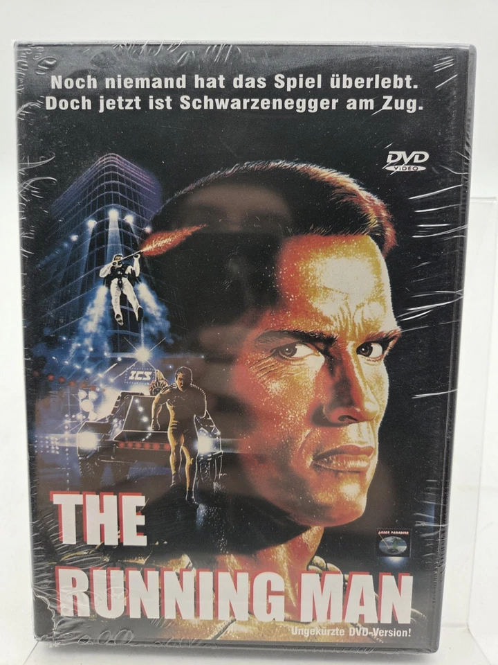The Running man 100 Uncut DVD Schwarzenegger
