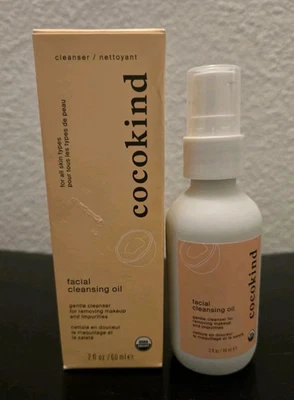 Cocokind, Organic Facial Cleansing Oil, 2 fl oz (60 ml)  - Image 1 of 4