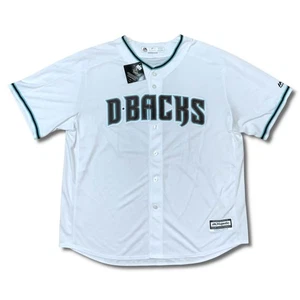 Majestic Arizona Diamondbacks Jersey Para Hombre 2XL Blanco Jake Lamb #22 Cool Base MLB - Imagen 1 de 20